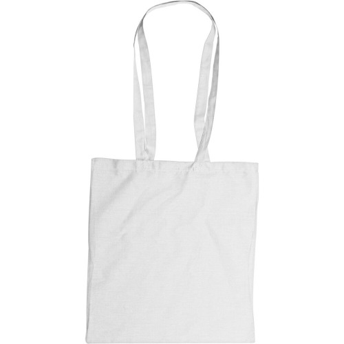 Torba bawełniana na zakupy Biały V5801-02 (4)