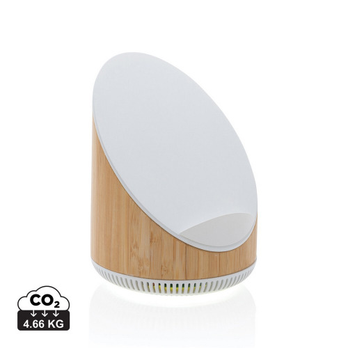 Głośnik bezprzewodowy 5W, szybka ładowarka bezprzewodowa 15W Brązowy P329.449 