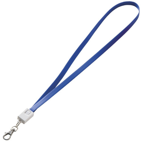 Smycz do transferu danych z micro USB LE PORT Niebieski 063904 