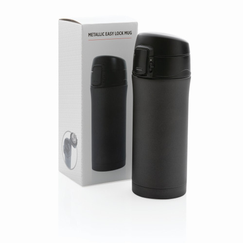 Kubek termiczny 300 ml Czarny P432.761 (10)