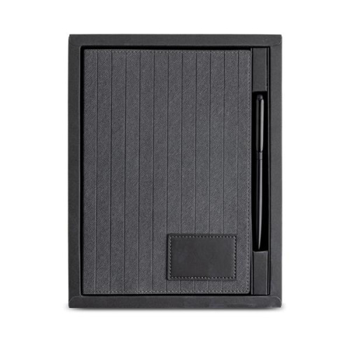 Zestaw prezentowy - notes i długopis / Dabook Czarny IP25059111 (1)
