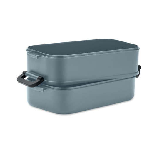 Lunch box z PP z recyklingu Petrol MO2119-20 (1)