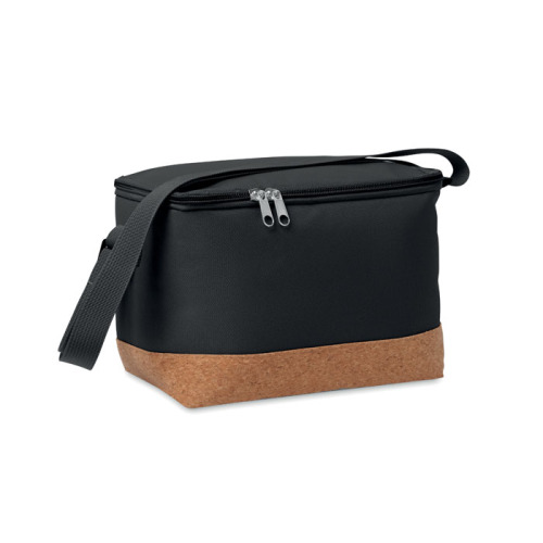 Torba chłodząca 600D RPET Czarny MO2504-03 