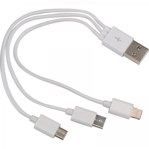 Kabel do ładowania 3w1 BRITTANY Czarny 2078403 (2)