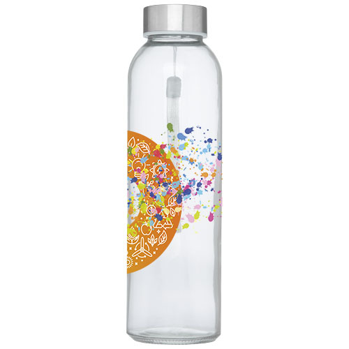 Bidon szklany Bodhi o pojemności 500 ml Czerwony 10065621 (1)