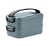 Lunch box z PP z recyklingu Petrol MO2119-20  thumbnail