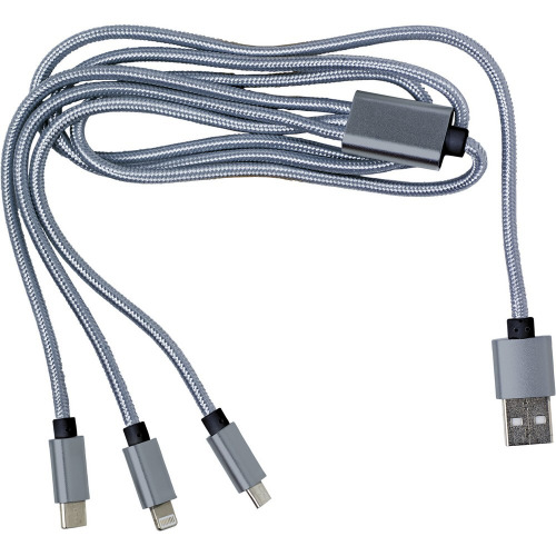 Kabel do ładowania Srebrny V0323-32 (1)