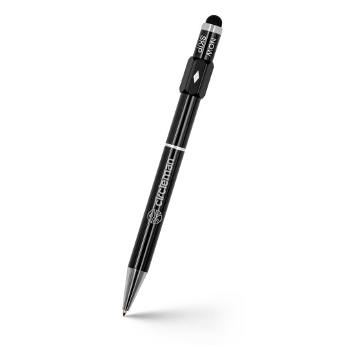 Długopis "decyzyjnik", touch pen | Ember Czarny V1422-03 