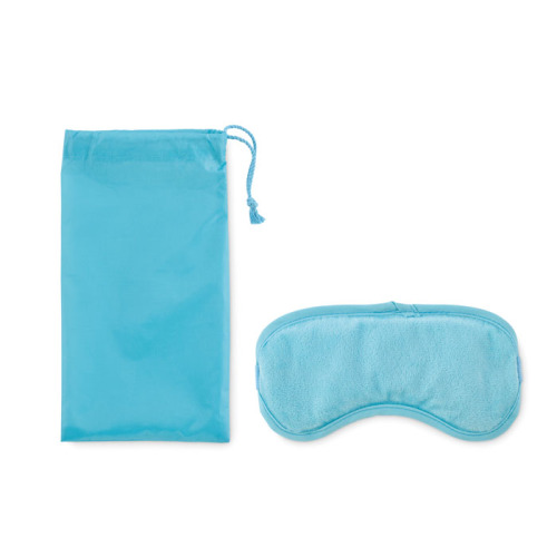 Dwustronna chłodząca maska na oczy Baby Blue MO2509-66 