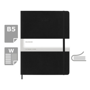 Kalendarz MOLESKINE Czarny