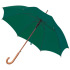 Parasol automatyczny, drewniany NANCY Ciemnozielony 513199  thumbnail