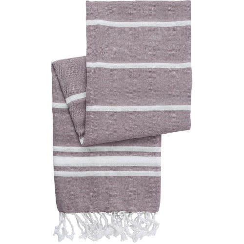 Bawełniany ręcznik hammam Burgund V8299-12 
