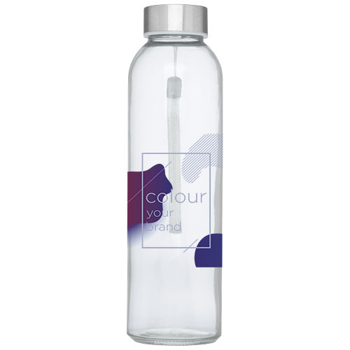 Bidon szklany Bodhi o pojemności 500 ml Zielony limonkowowy 10065663 (1)