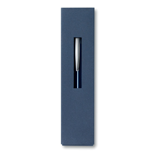 Długopis aluminiowy w pudełku Granatowy MO8522-04 