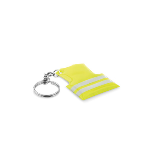 Brelok odblaskowy Fluorescencyjny żółty MO9199-70 (1)