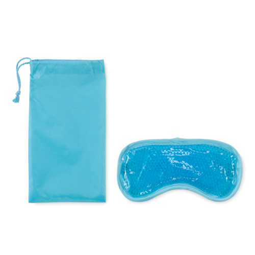 Dwustronna chłodząca maska na oczy Baby Blue MO2509-66 (2)