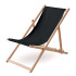 Drewniane krzesło plażowe Czarny MO6503-03  thumbnail