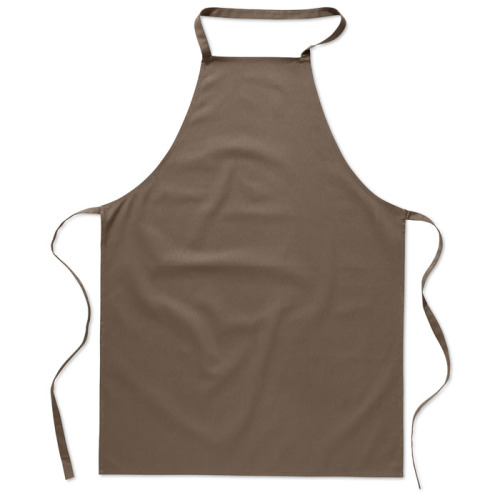 Bawełniany fartuch kuchenny Taupe MO7251-67 