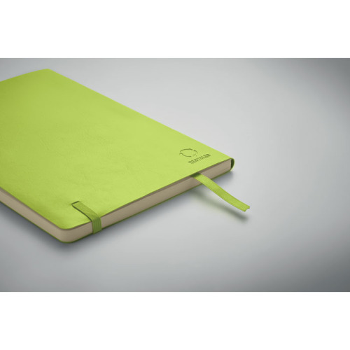 Notes A5 z recyklingu Limonka MO2118-48 (4)