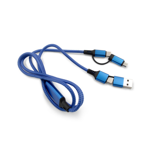 Kabel do ładowania i synchronizacji | Khyree Granatowy VA108-04 (2)