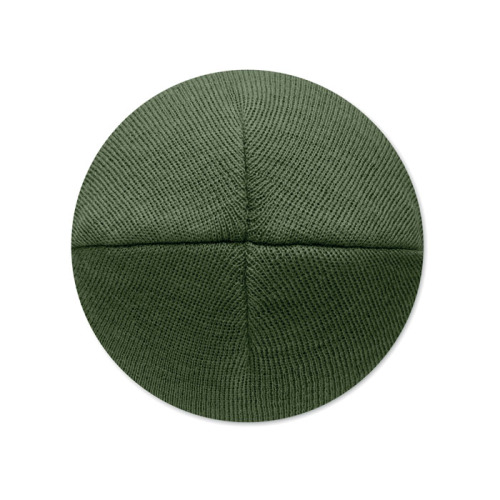 Czapka unisex poliester RPET Ciemnozielony MO2359-60 (1)