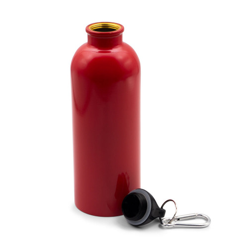 Butelka sportowa 500 ml z karabińczykiem | Brenda Czerwony VA099-05 (3)