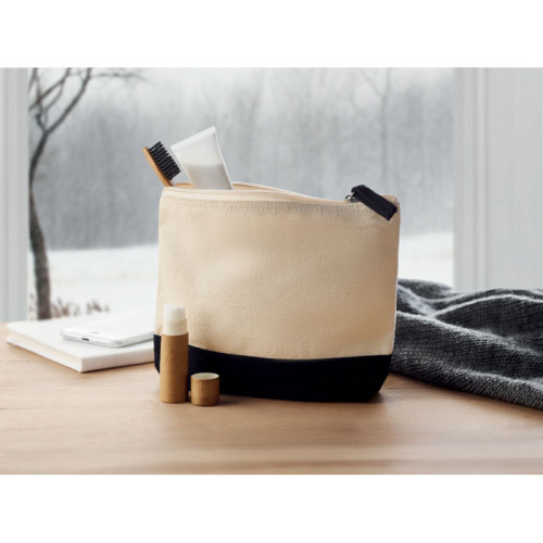 Kosmetyczka dwukolorowa Czarny MO9815-03 (2)