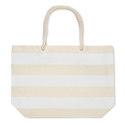 Torba plażowa bawełna 220gr/m² Bialy MO2126-06 (1)