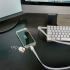 Smycz do transferu danych z micro USB LE PORT Biały 063906 (2) thumbnail
