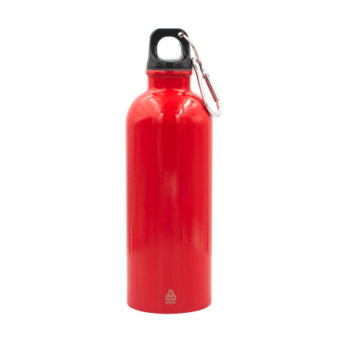 Butelka sportowa 500 ml z karabińczykiem | Brenda Czerwony VA099-05 (4)
