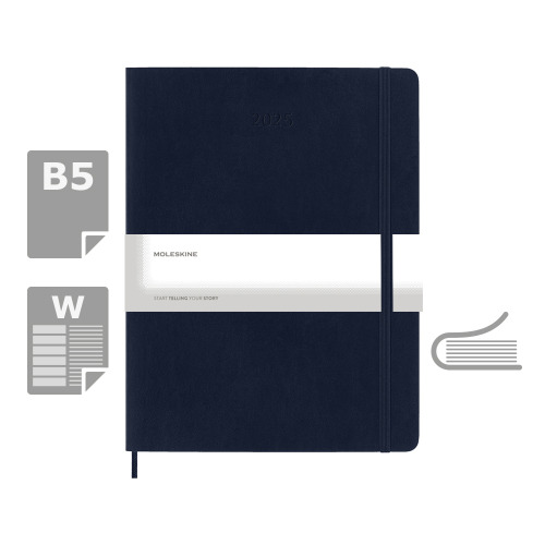 Kalendarz MOLESKINE Ciemnoniebieski VM493-27/2026 