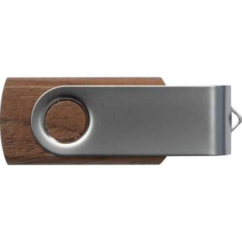 Pendrive drewniany 4 GB LEAGUE CITY Brązowy 087801 (2)