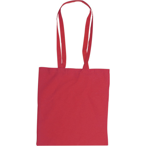 Torba bawełniana na zakupy Czerwony V5801-05 (5)