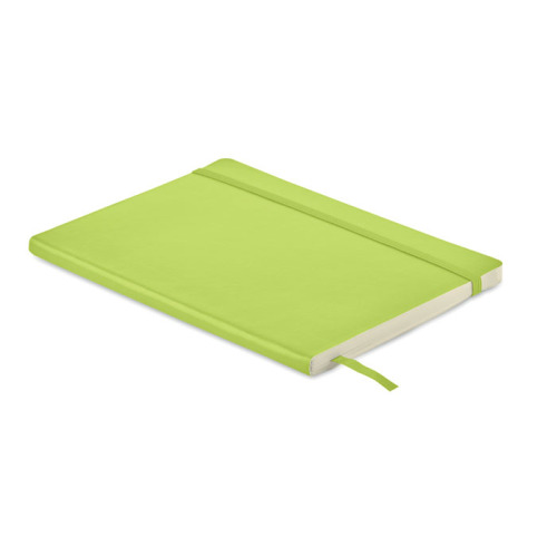 Notes A5 z recyklingu Limonka MO2118-48 