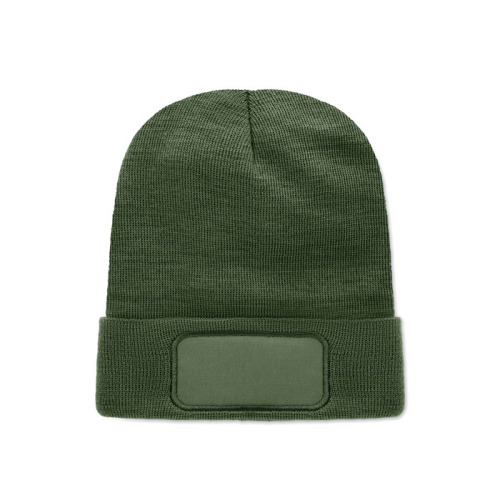 Czapka unisex poliester RPET Ciemnozielony MO2359-60 