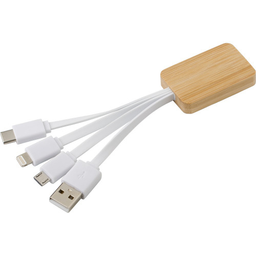Kabel do ładowania Biały V8305-02 (1)