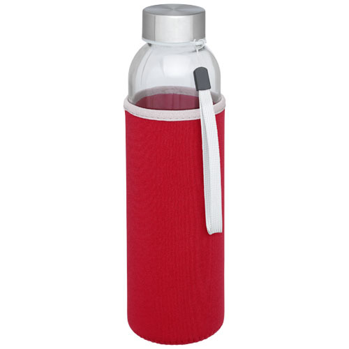 Bidon szklany Bodhi o pojemności 500 ml Czerwony 10065621 
