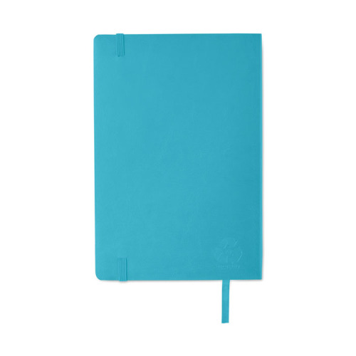 Notes A5 z recyklingu Turkusowy MO2118-12 (1)