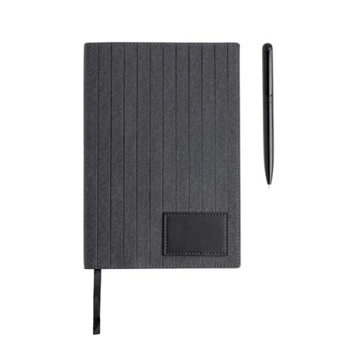 Zestaw prezentowy - notes i długopis / Dabook Czarny IP25059111 (4)