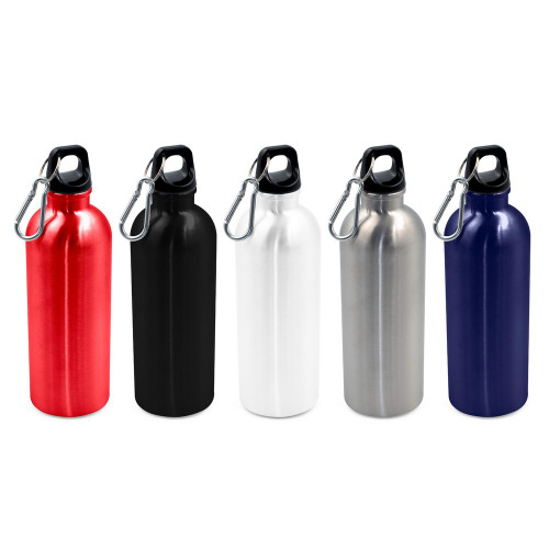 Butelka sportowa 500 ml z karabińczykiem | Brenda Biały VA099-02 (7)