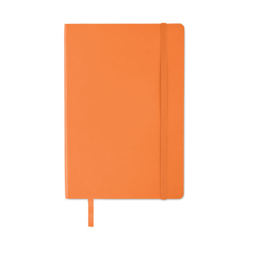 Notes A5 z recyklingu Pomaranczowy MO2118-10 (2)