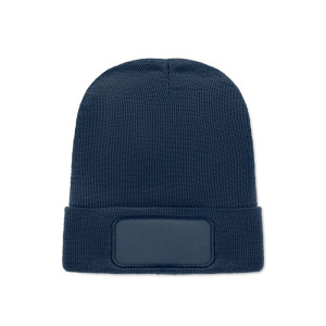 Czapka unisex poliester RPET Francuski Granat