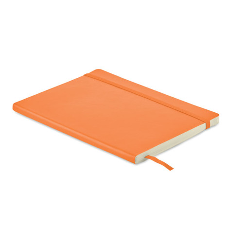 Notes A5 z recyklingu Pomaranczowy MO2118-10 